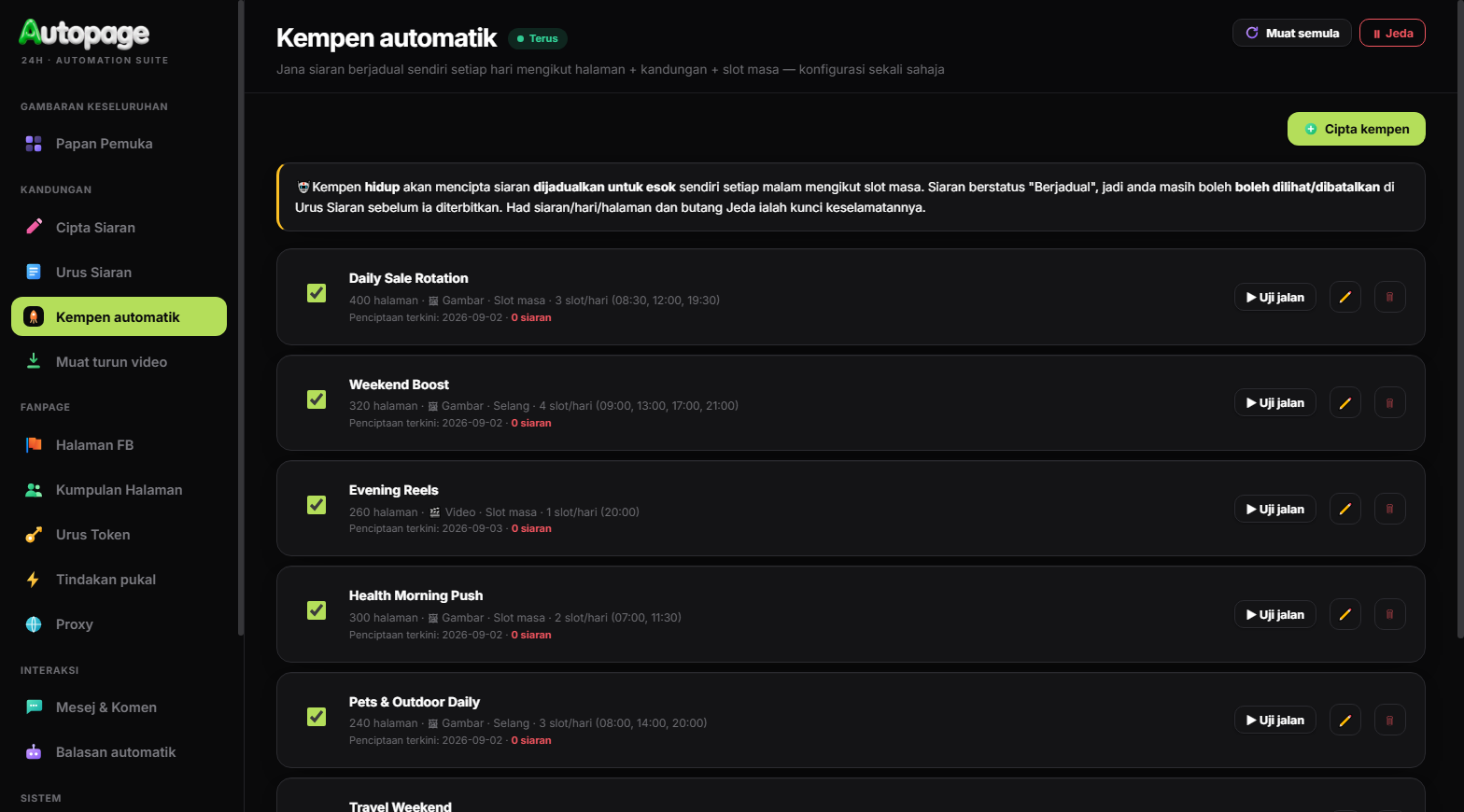 Kempen automatik